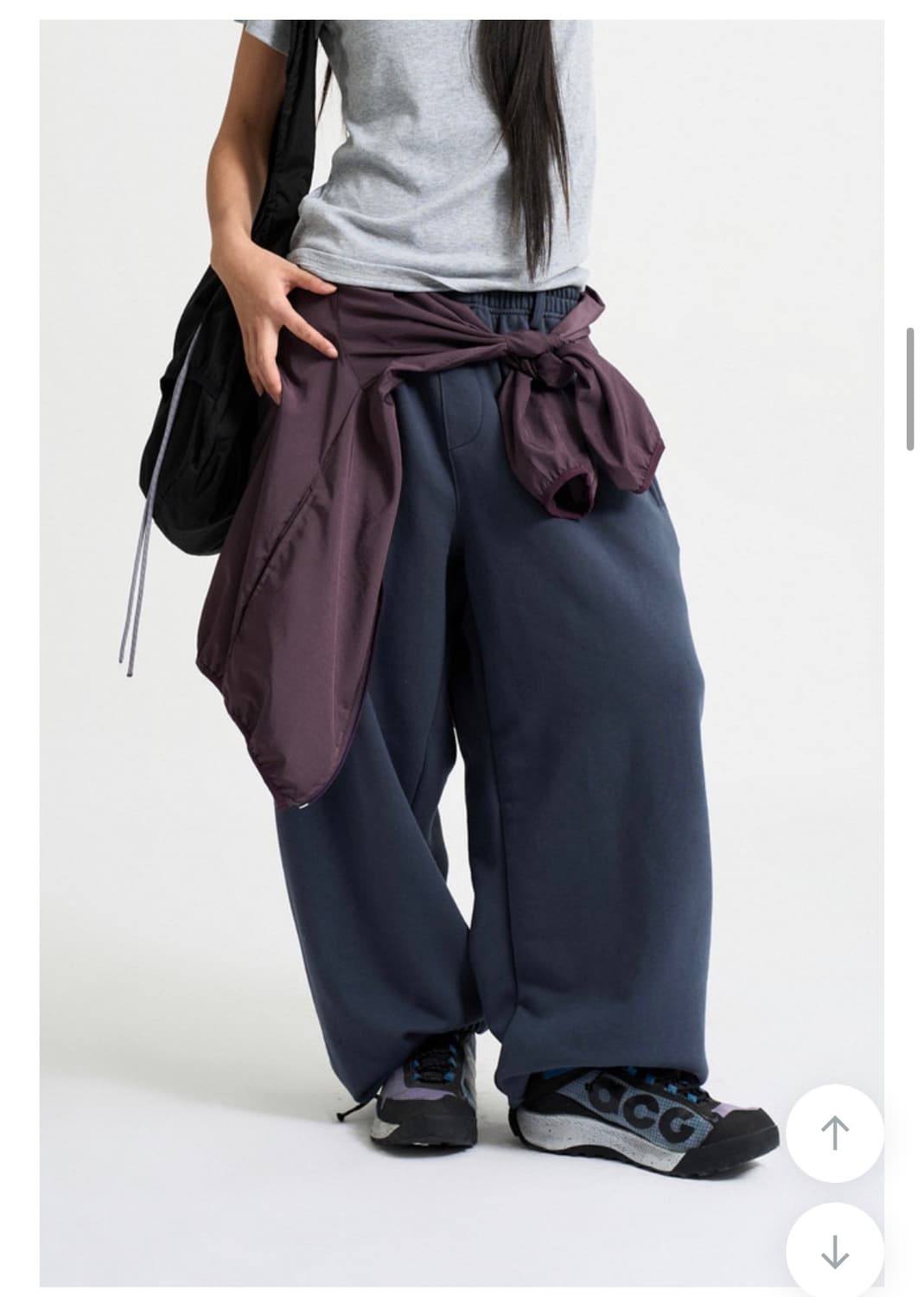 벨티드 스웻팬츠 상품이미지2