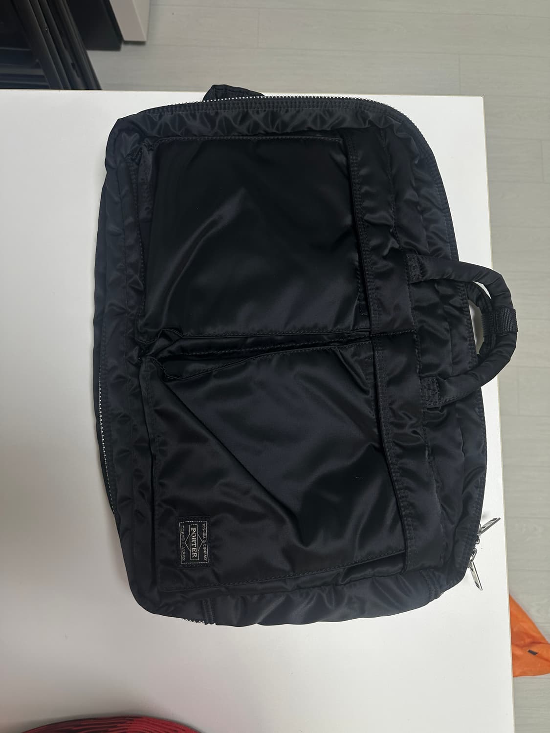 포터 탱커 쓰리웨이 브리프케이스 블랙 상품이미지1