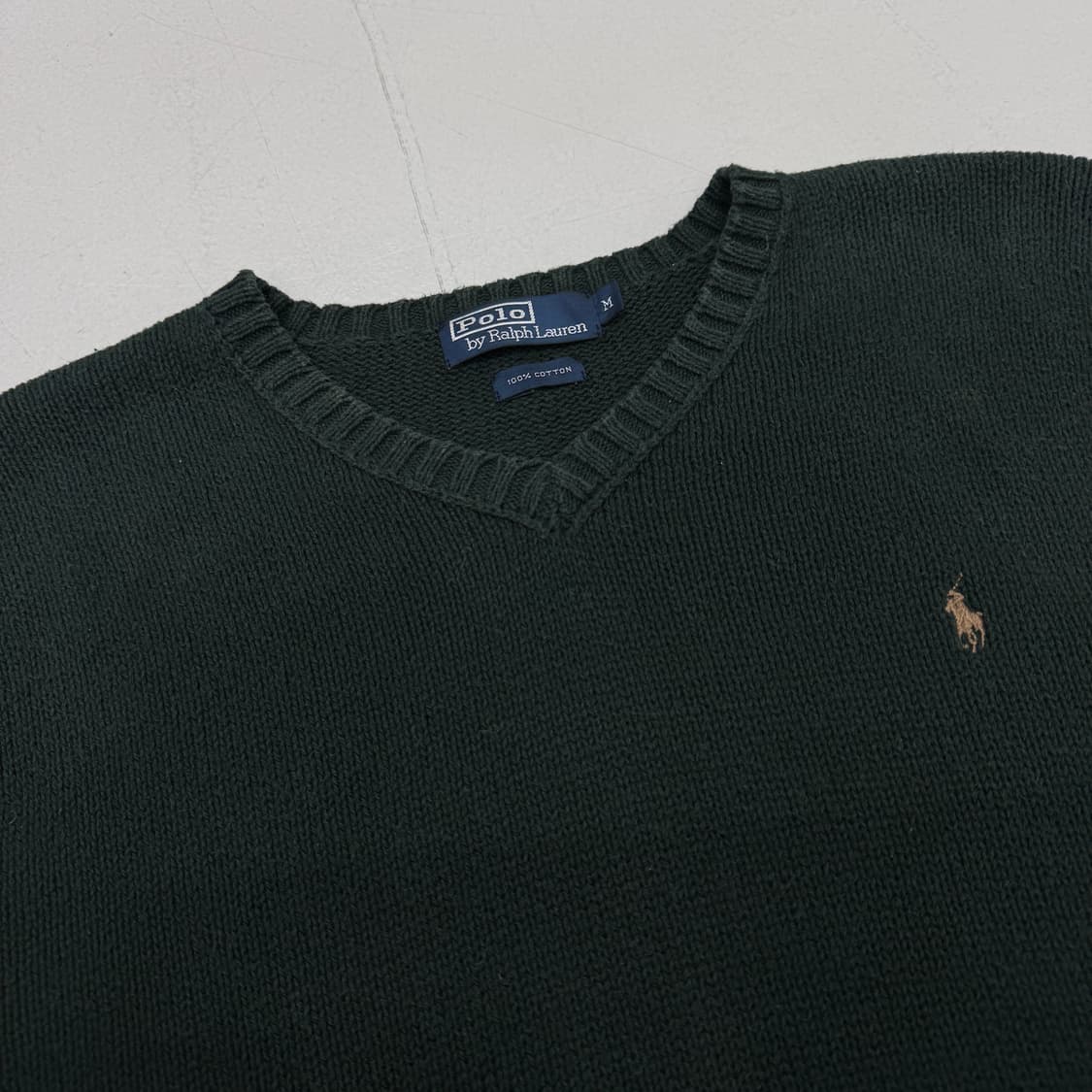 풀로 포니 니트 그린 상품이미지3