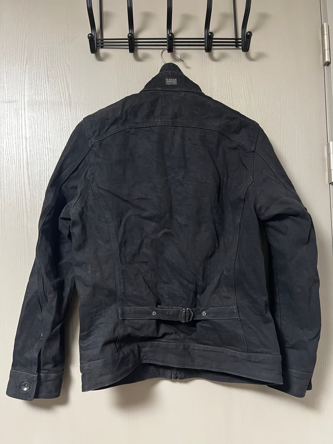 지스타로우 흑청 바이커 자켓 L 상품이미지2