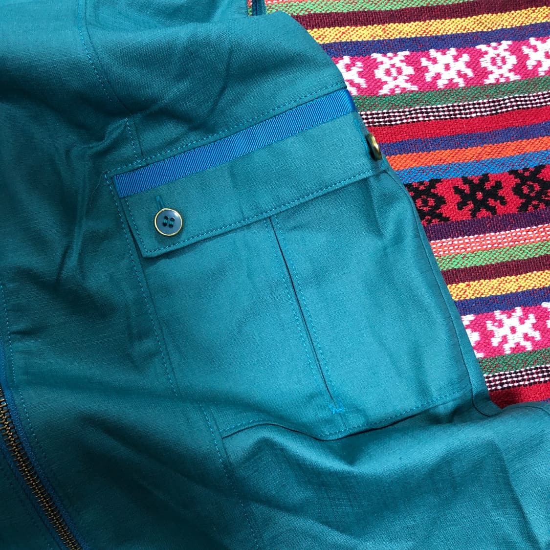 하프 슬리브 미디 원피스 상품이미지4