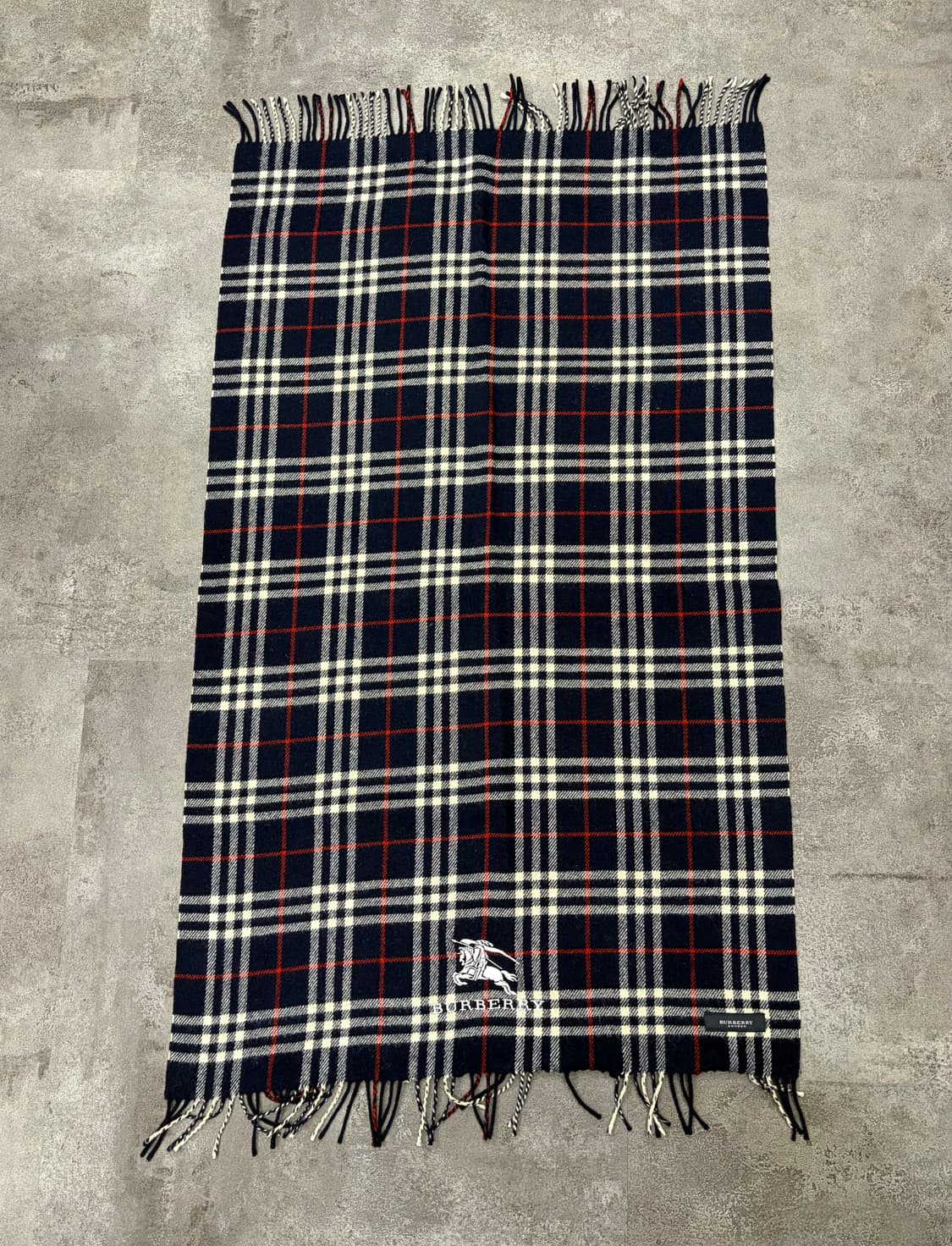 버버리 런던 기마로고 블랭킷 상품이미지4