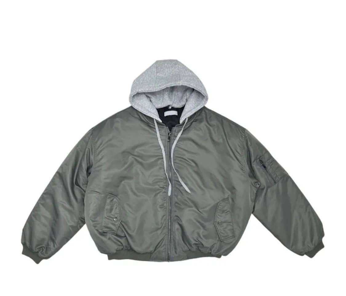 겨울 항공점퍼 (후드 탈부착) 상품이미지1