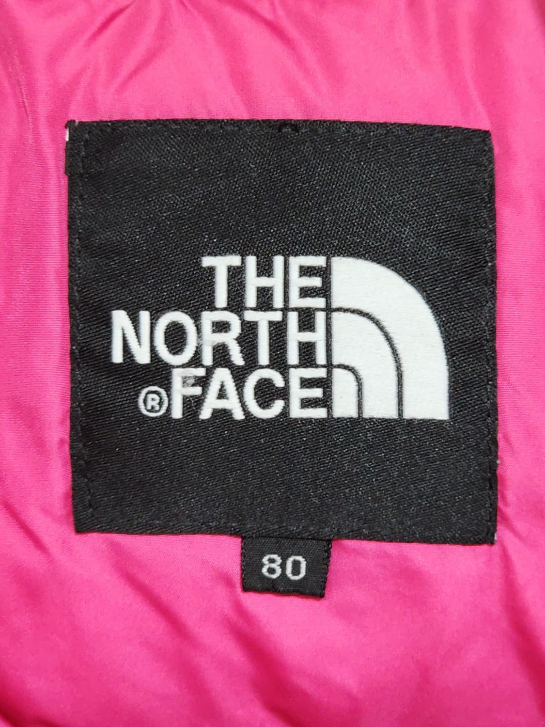 (S) 노스페이스 눕시 패딩조끼 핑크 700 거위털 구스다운 베스트  상품이미지3