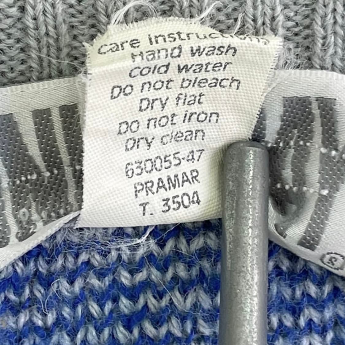 [90's/Italy] 유니온베이 사우스웨스턴 자가드 니트 (XL) 상품이미지4