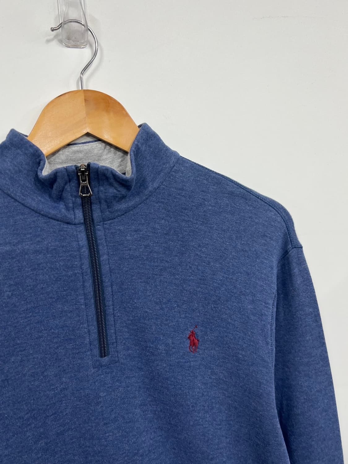 폴로 랄프로렌 포니 로고 반집업 맨투맨 상품이미지2