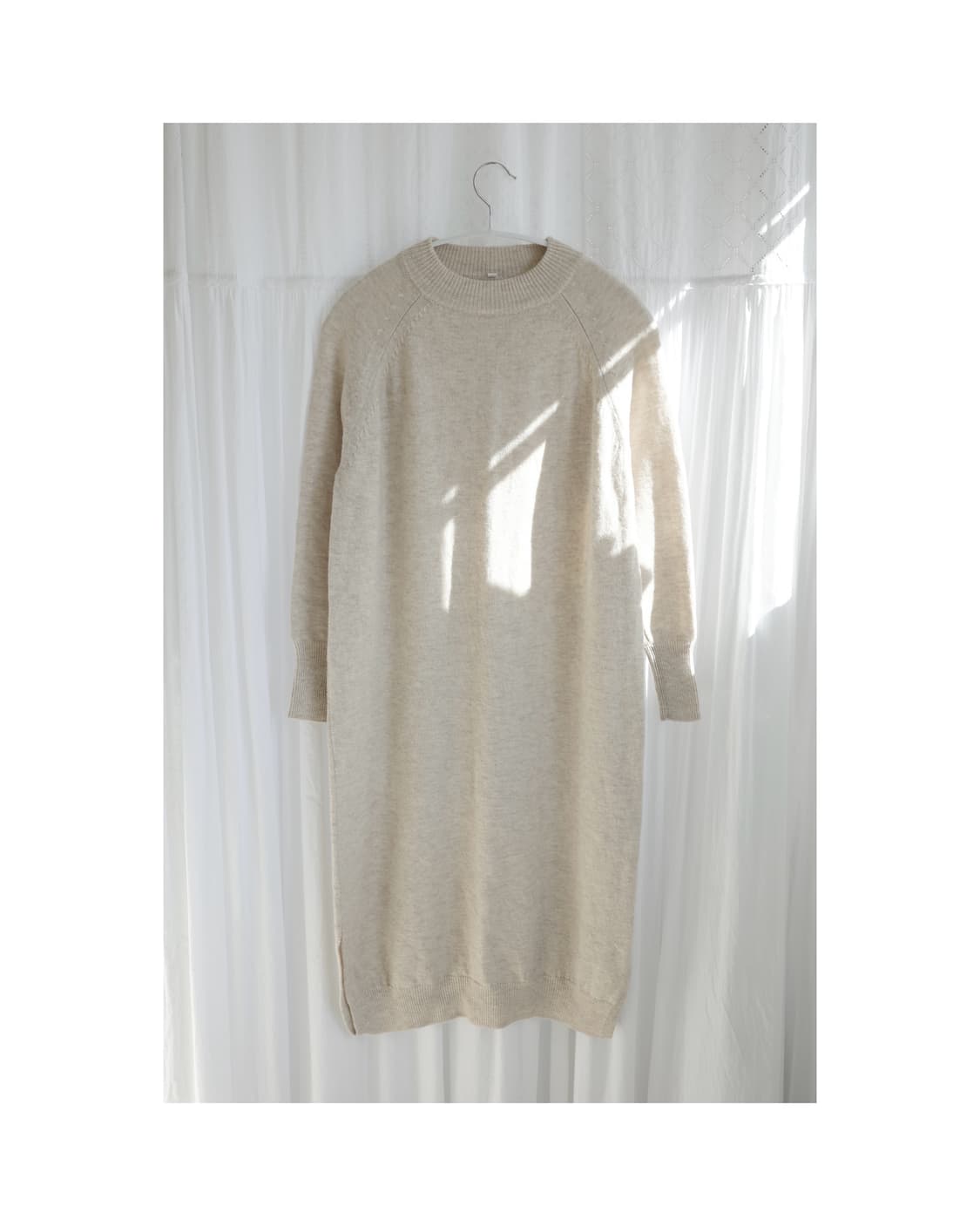 Ivory wool one-piecee 상품이미지1