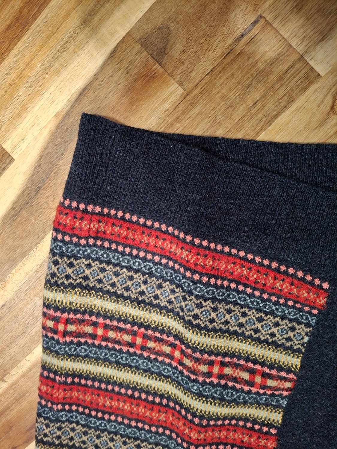 (마지막특가) 써스데이아일랜드 에스닉패턴 니트 L 상품이미지4