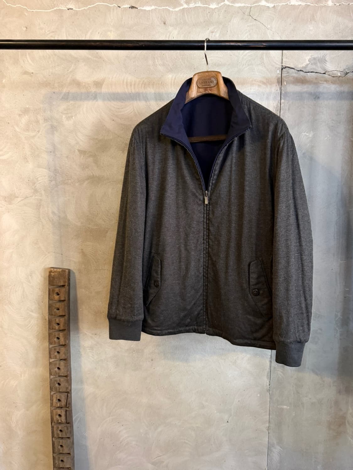 CANALI 까날리 짚업 블루종 105 상품이미지5