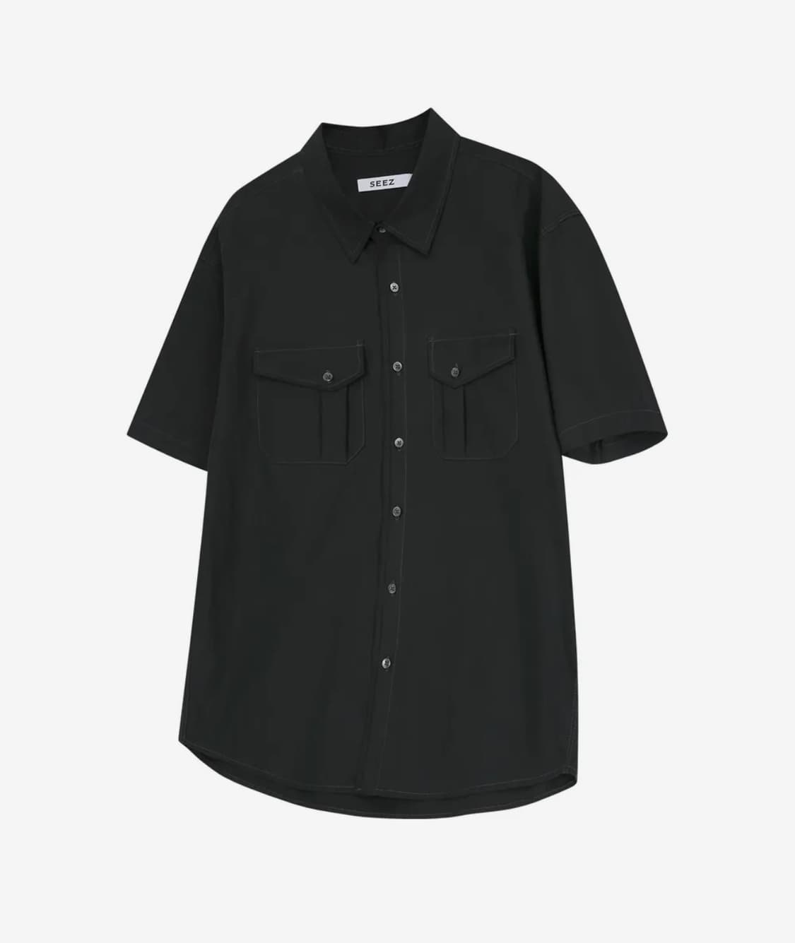 로템버 시에라 웨스턴 포켓 하프 셔츠 [차콜] 상품이미지2