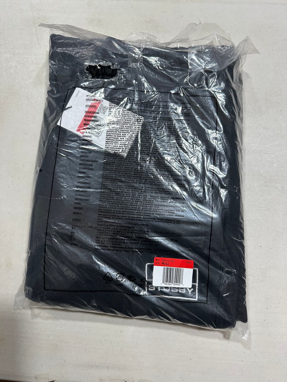 스투시 나이키 플리스팬츠 블랙 L사이즈 새상품 상품이미지2