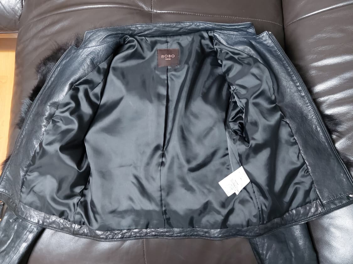 로보(ROBO) 천연 양가죽 폭스 퍼 숏자켓(66)

 상품이미지5