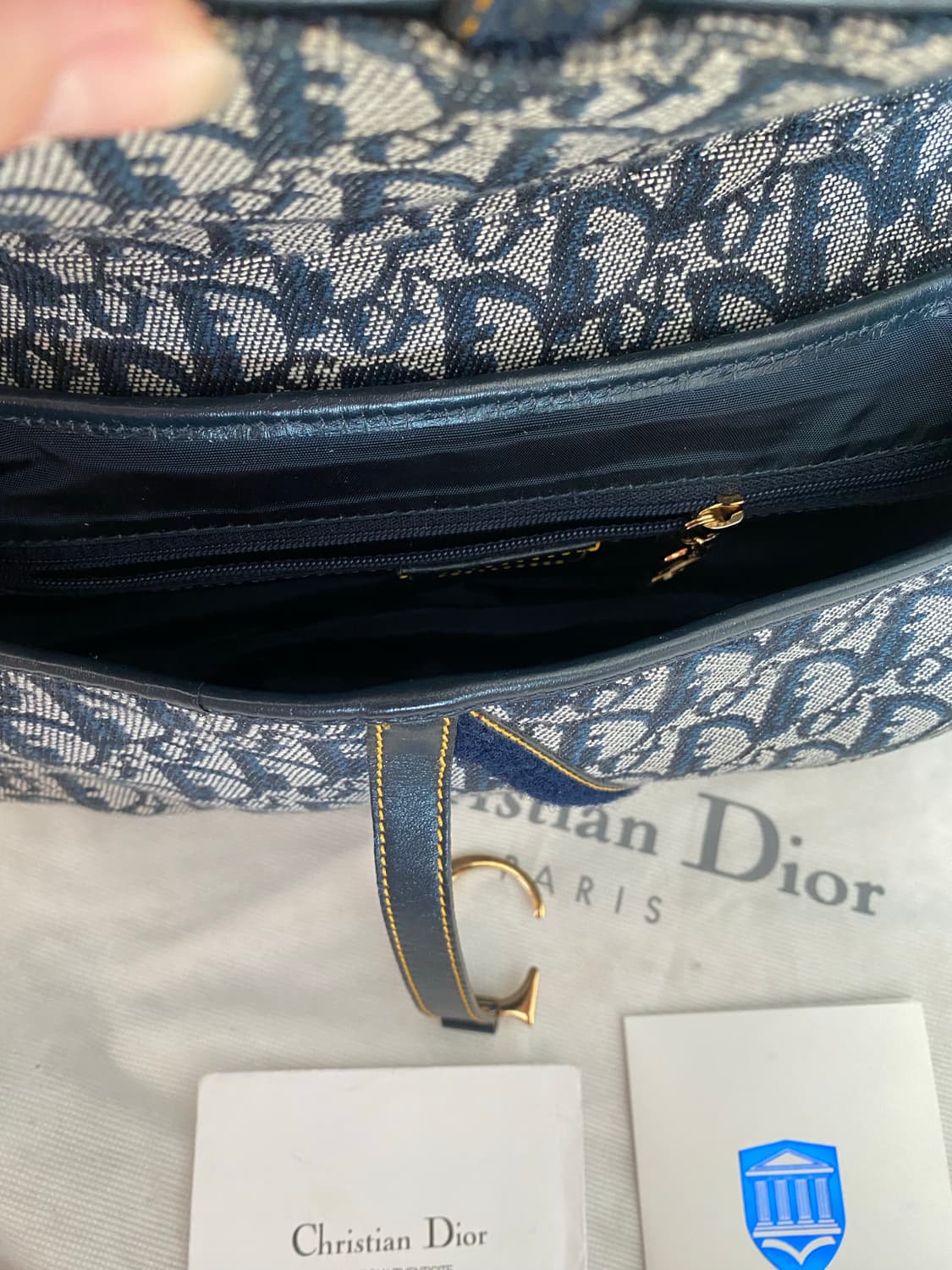 정품 디올 더블 새들 숄더백 빈티지백 상품이미지8