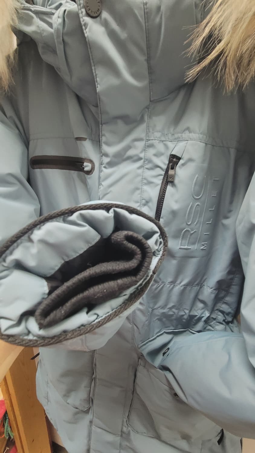 밀레 에글레스 하프 다운패딩 상품이미지3