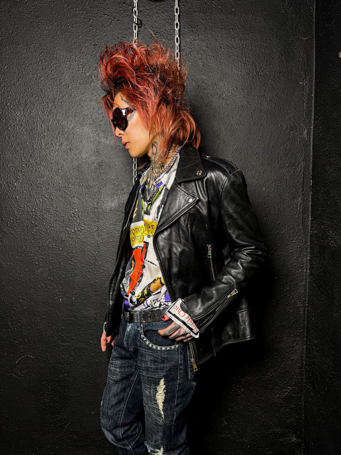 Japanese Leather Rider Jacket 상품이미지3