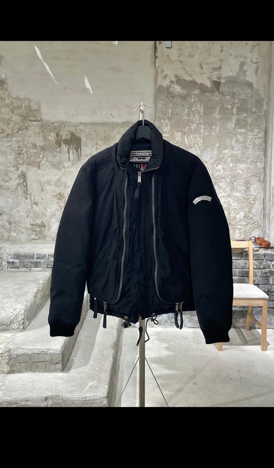 디스퀘어드 지퍼 레이어 구스패딩자켓 상품이미지1