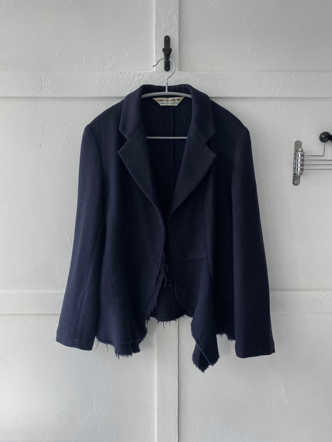 [Comme des garcons*] 울 데미지 자켓 상품이미지1
