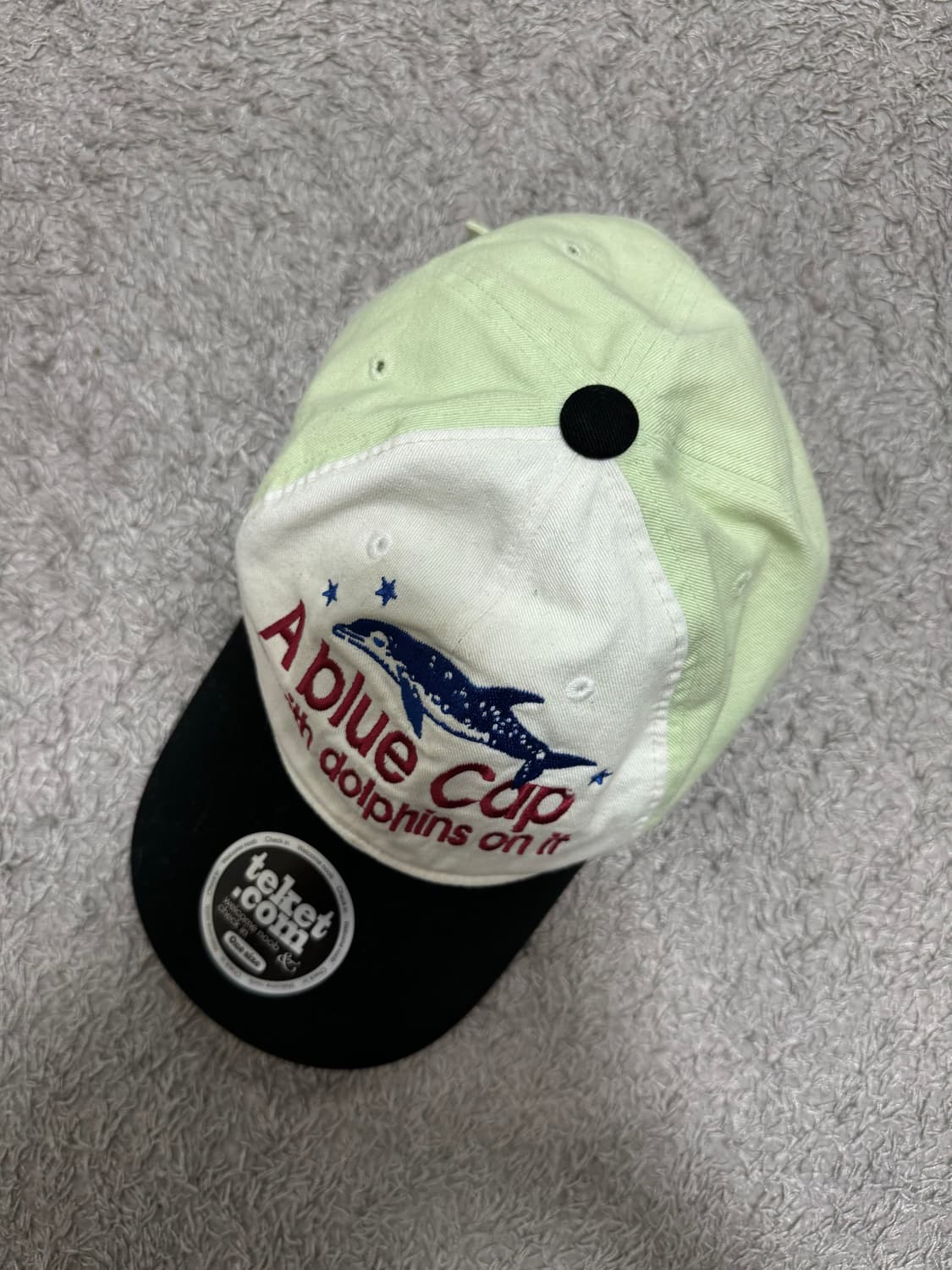 테켓 돌고래 볼캡 상품이미지2