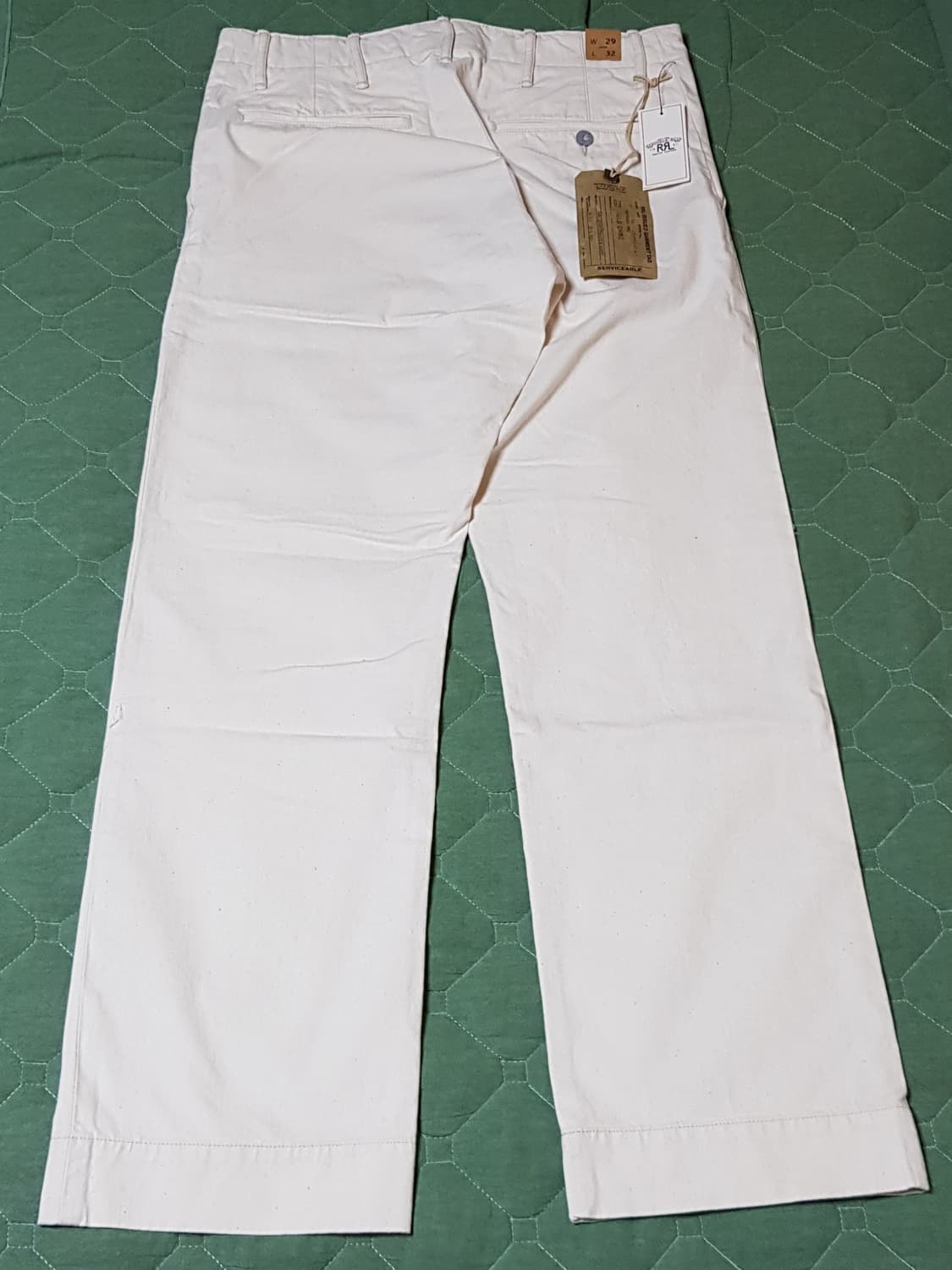 [29X32] RRL 필드 치노 팬츠 시디드 내추럴 팝니다. 상품이미지3