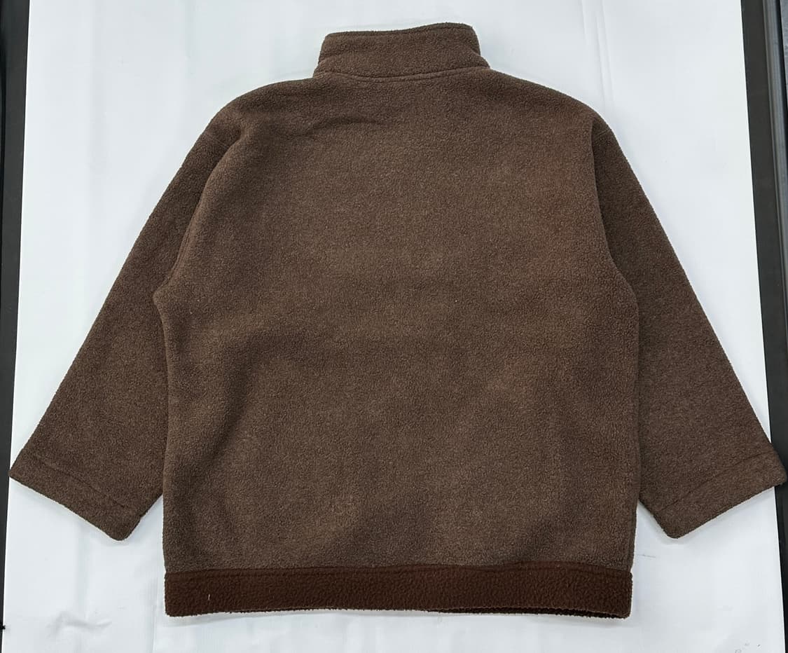 fine life 브라운 양털 플리스 집업 러블리 아방핏 하구미 그런지  상품이미지4