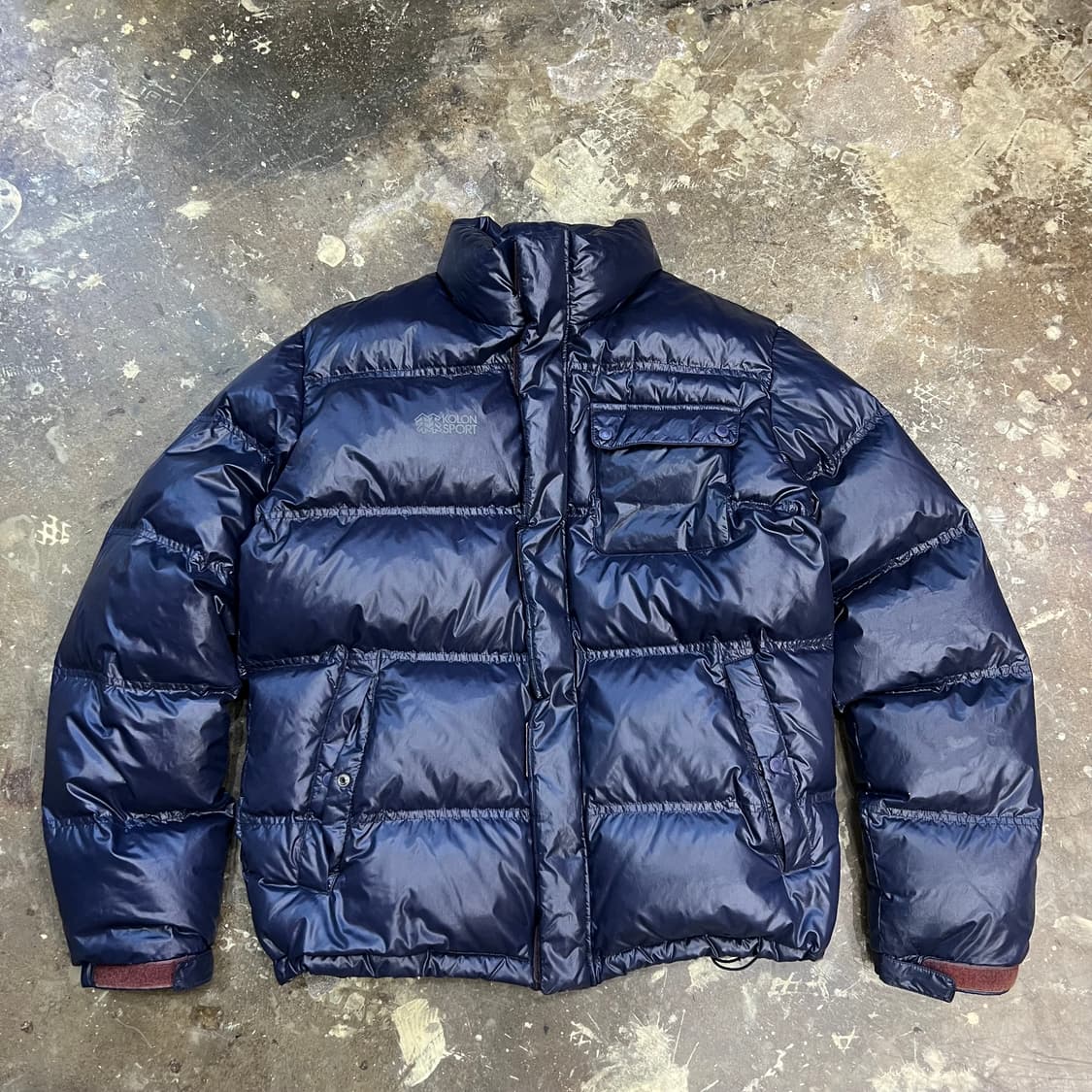 100) 코오롱스포츠 구스다운 패딩 점퍼 상품이미지2