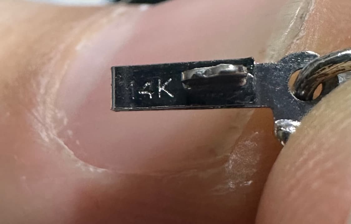 크롬하츠 페이퍼체인 8인치 새상품 상품이미지5