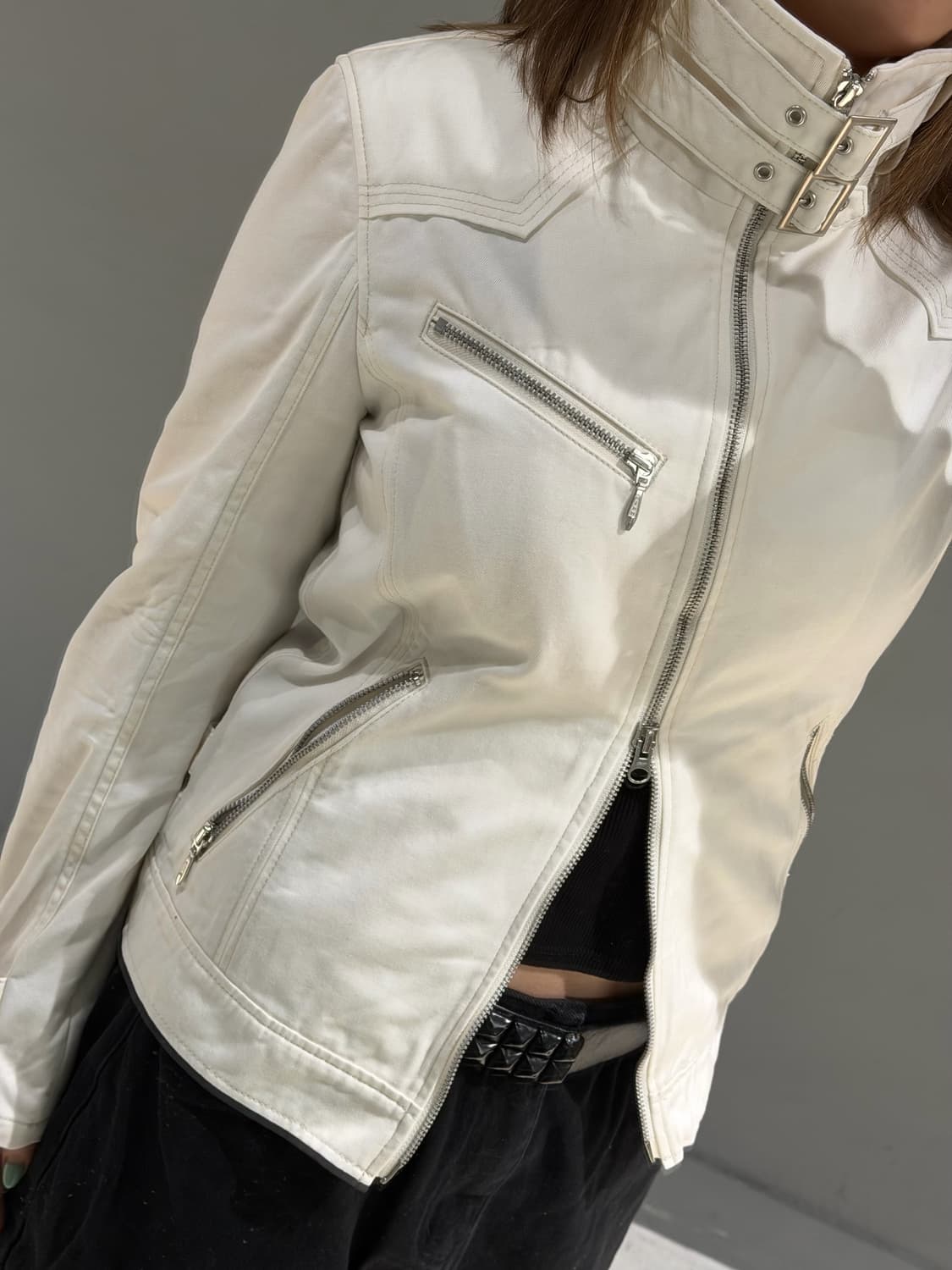 Tornado mart 2-buckle high-neck jk 상품이미지4