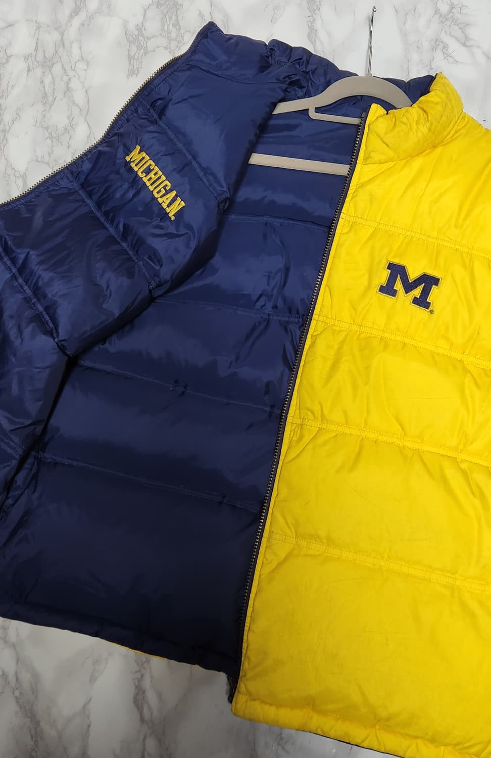 나이키 카키 올드스쿨 y2k 초경량 점퍼 자켓 상품이미지2