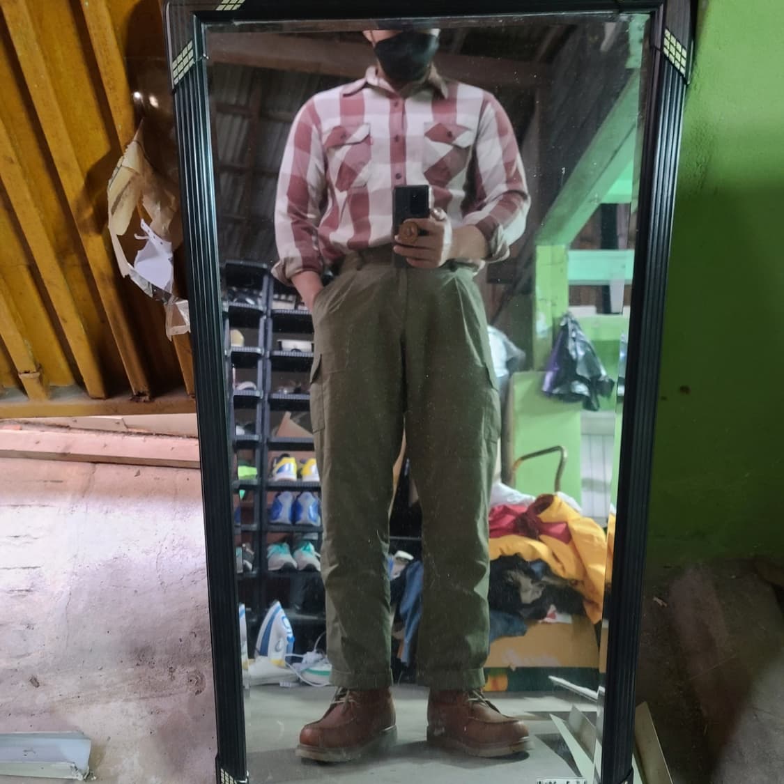 리바이스 레드탭 웨스턴 체크셔츠 상품이미지2