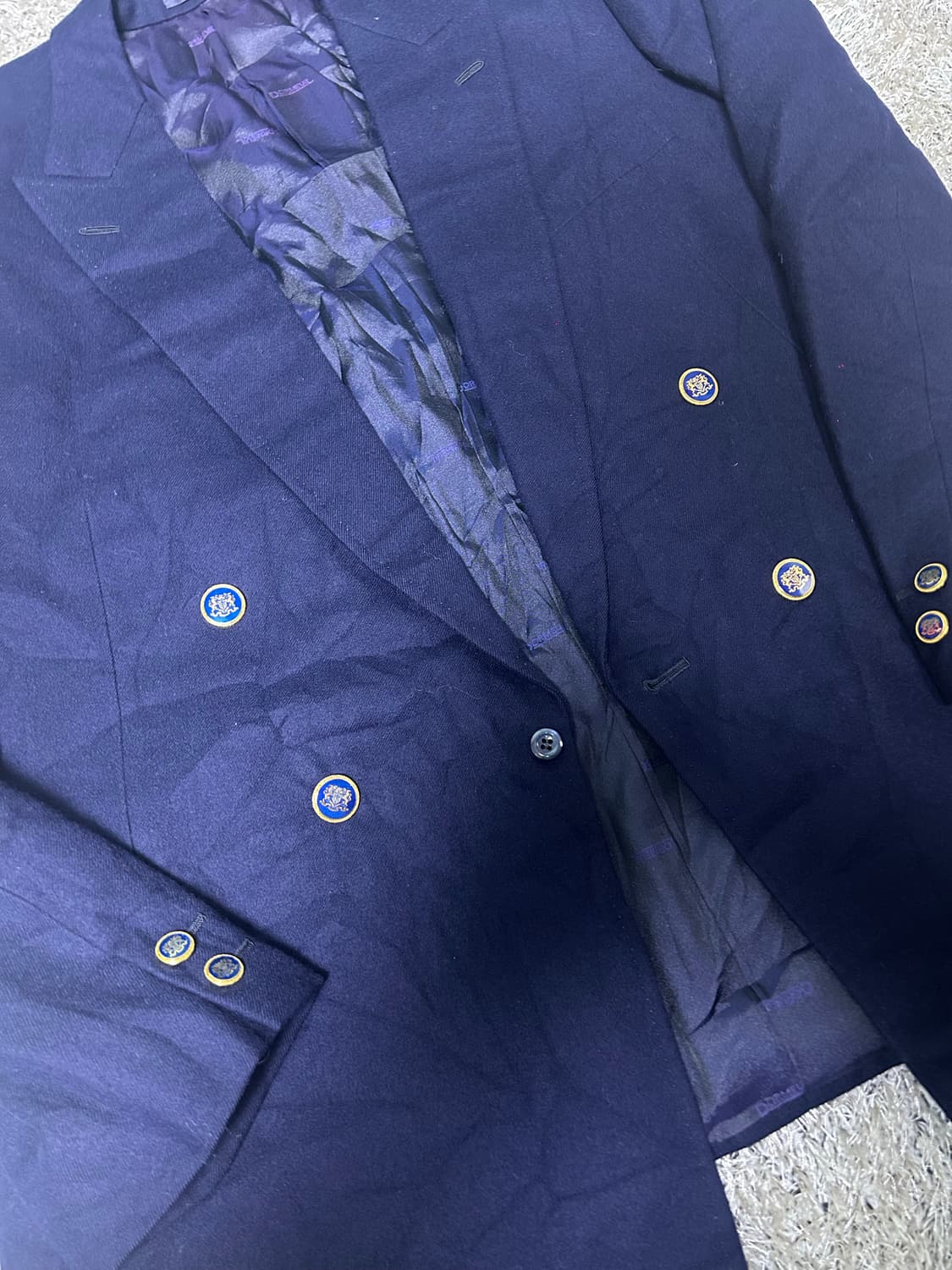 영국제 도미유원단 더블 블레이저 사이즈 105 상품이미지2