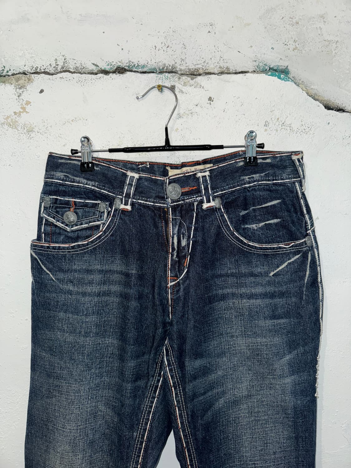 Laguna beach 데미지 데님팬츠 상품이미지5