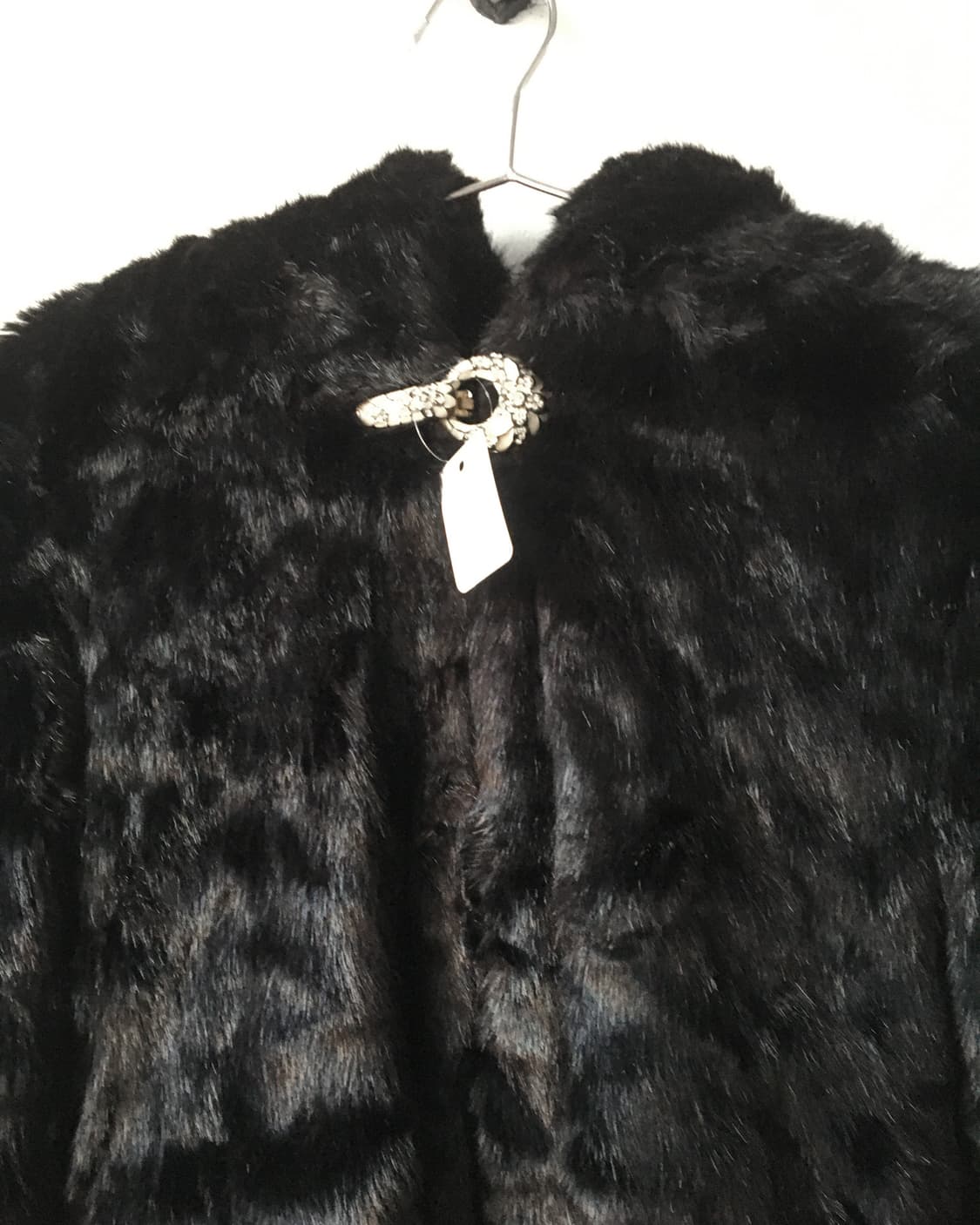 Fake fur hood jacket 상품이미지4