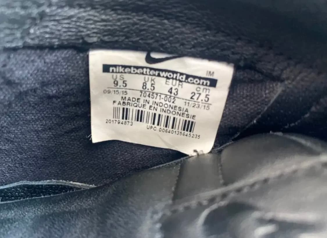 CDG 꼼데가르송 나이키 블레이저 스니커즈 상품이미지8