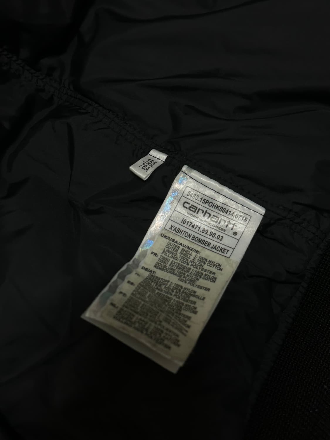 칼하트윕 봄버 자켓 상품이미지3