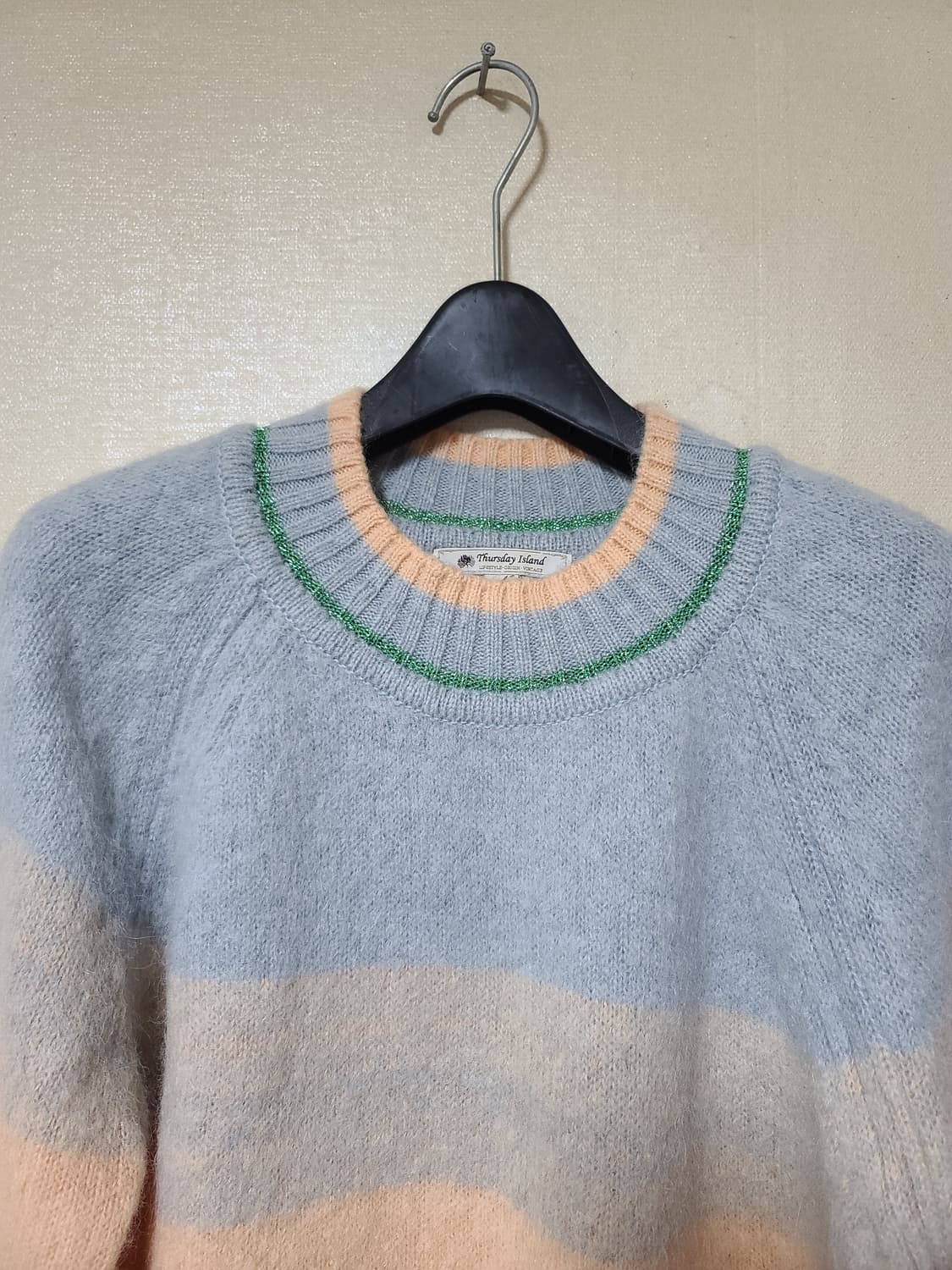 써스데이아일랜드 그라데이션 풀오버 니트 상품이미지2