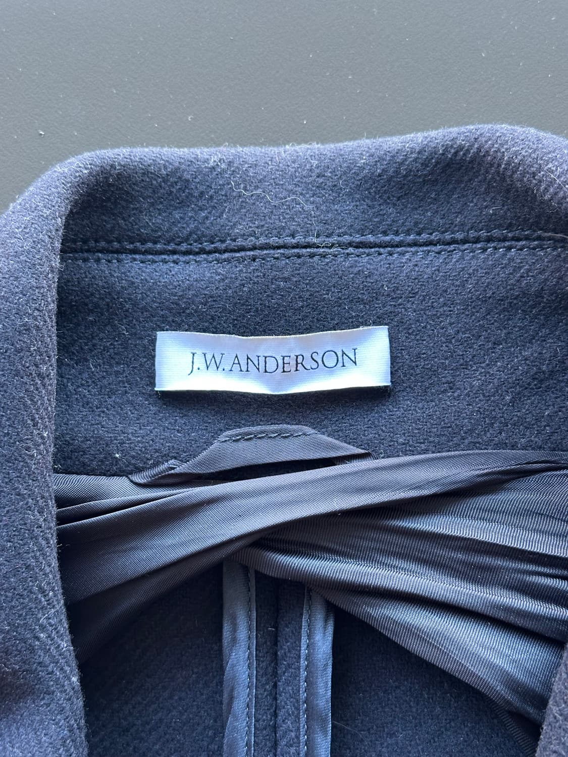 jw anderson 더블코트/블랙/유니섹스 상품이미지5