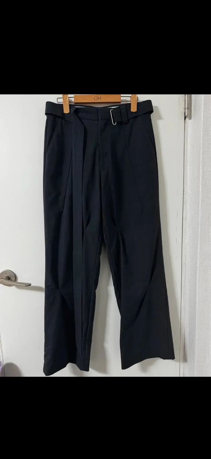 stu 벨티드 팬츠 네이비 M 상품이미지2