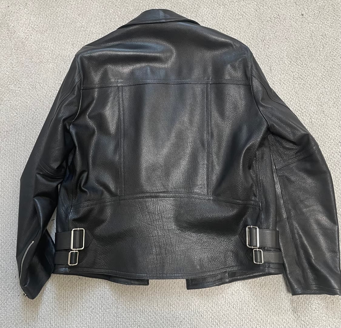 타임옴므 / 라이더 램스킨 레더 자켓/ 105/ 블랙 상품이미지9