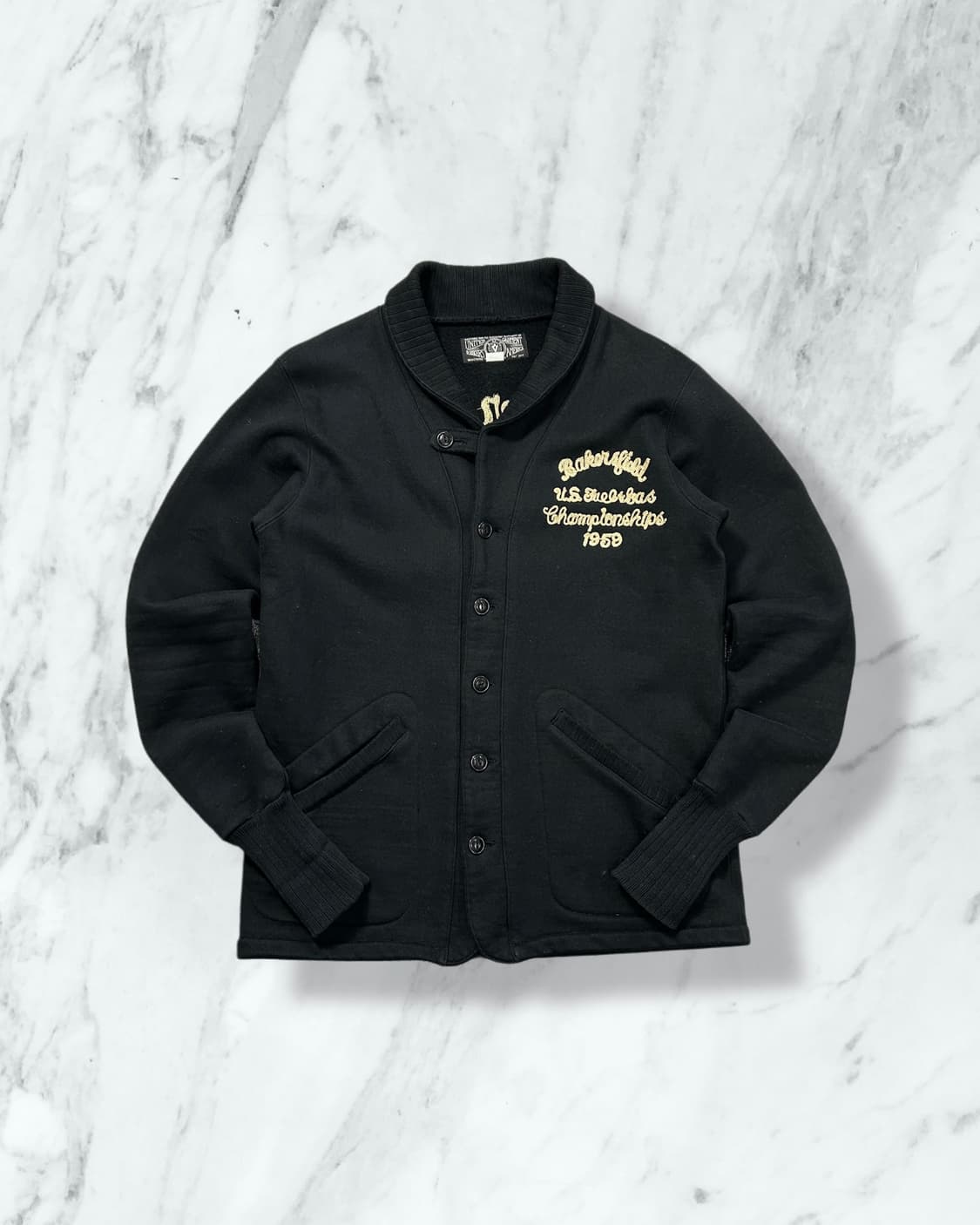 웨스트 라이드 스웨트 숄카라 가디건  상품이미지1