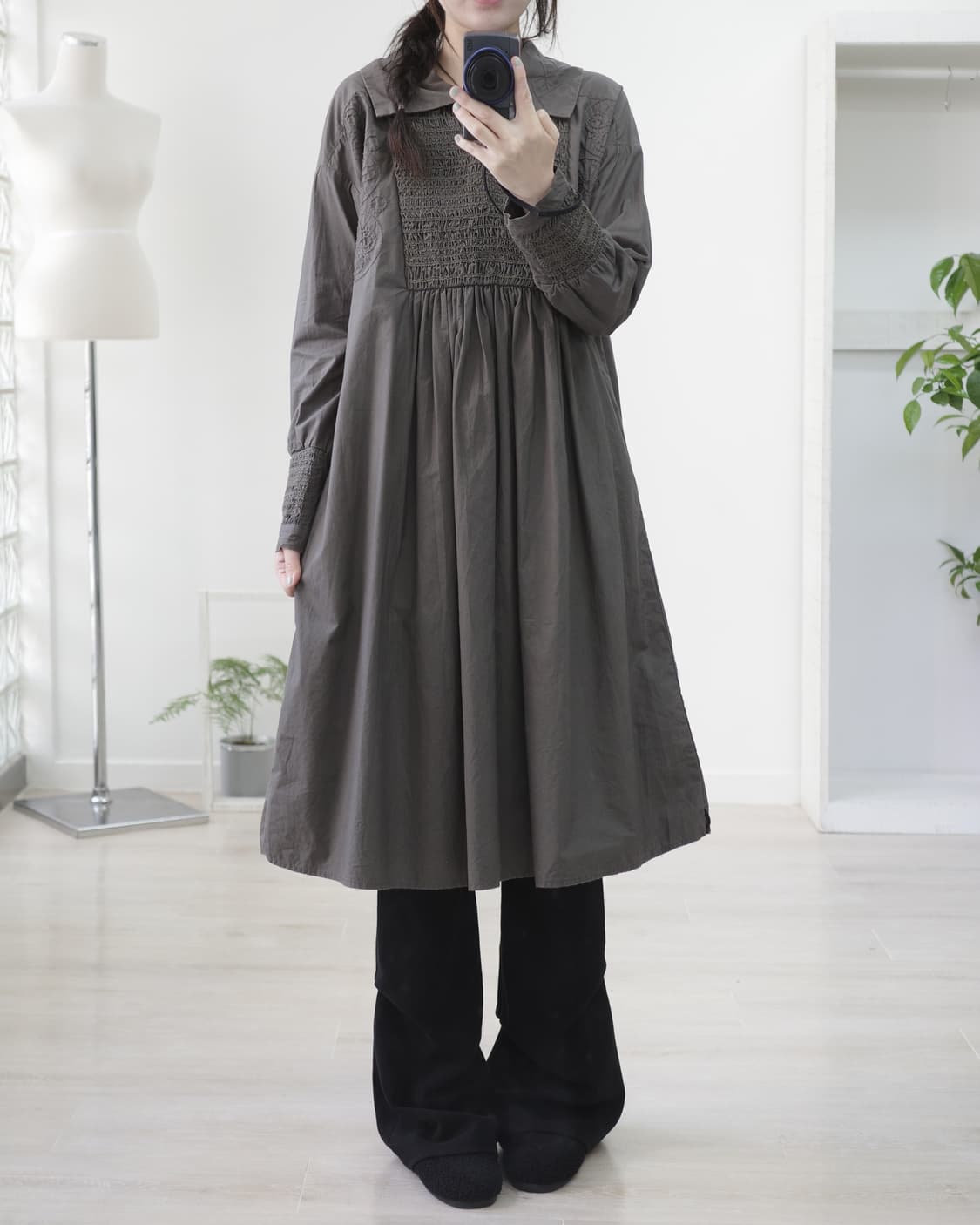 Beams boy quality khaki one-piece 상품이미지2