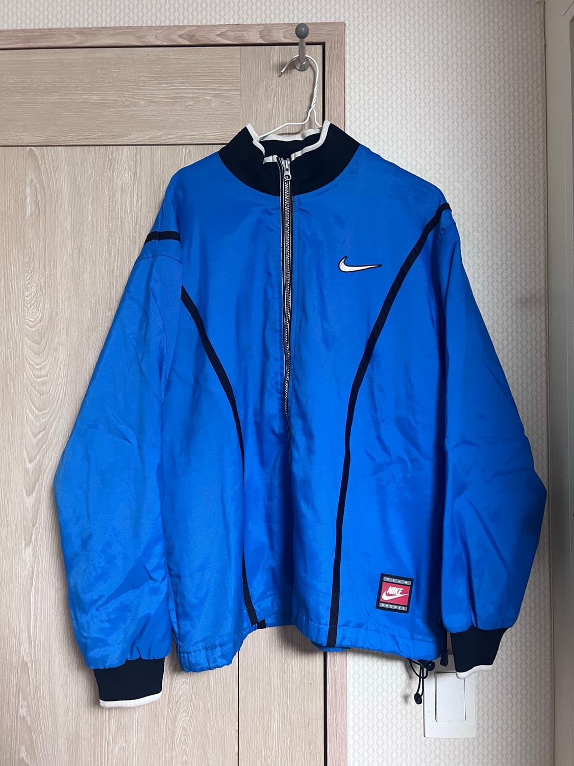 90s 나이키 올드스쿨 블루 져지 트랙탑 상품이미지1