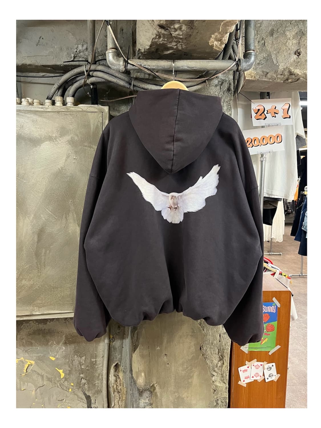 이지 갭 엔지니어드 바이 발렌시아가 도브 후드티 L #csz3938 상품이미지1