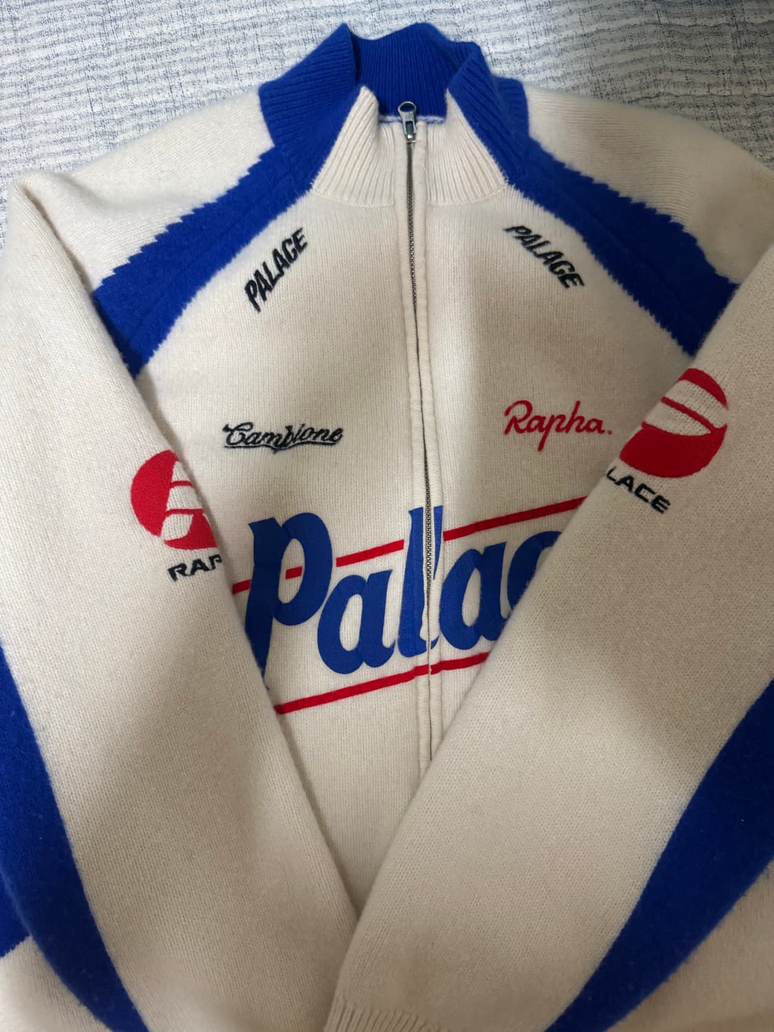 팔라스 라파 집 니트 화이트 24fw 상품이미지1