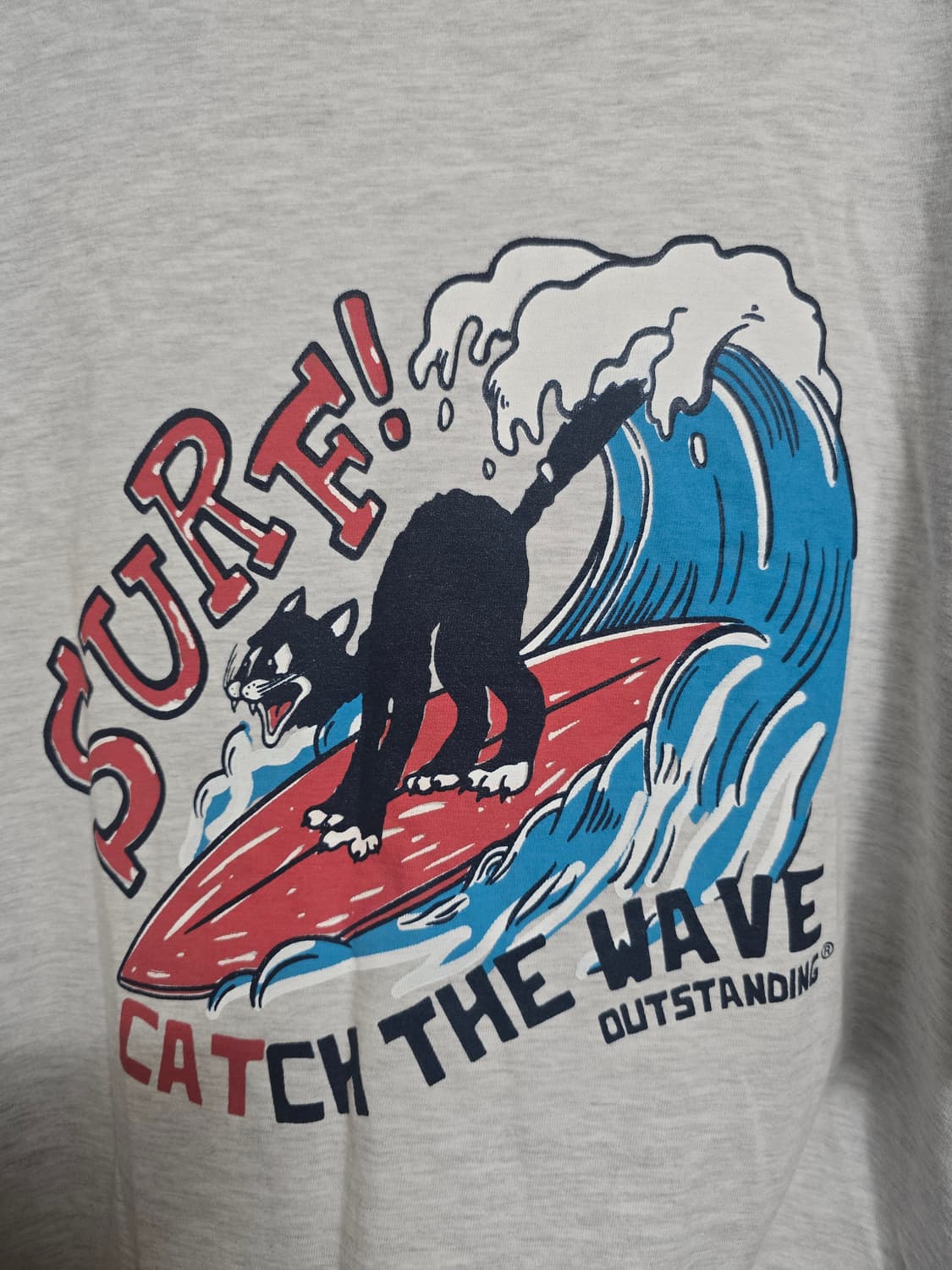 아웃스탠딩 V.S.C TEE (CATCH THE WAVE)

 L 상품이미지4