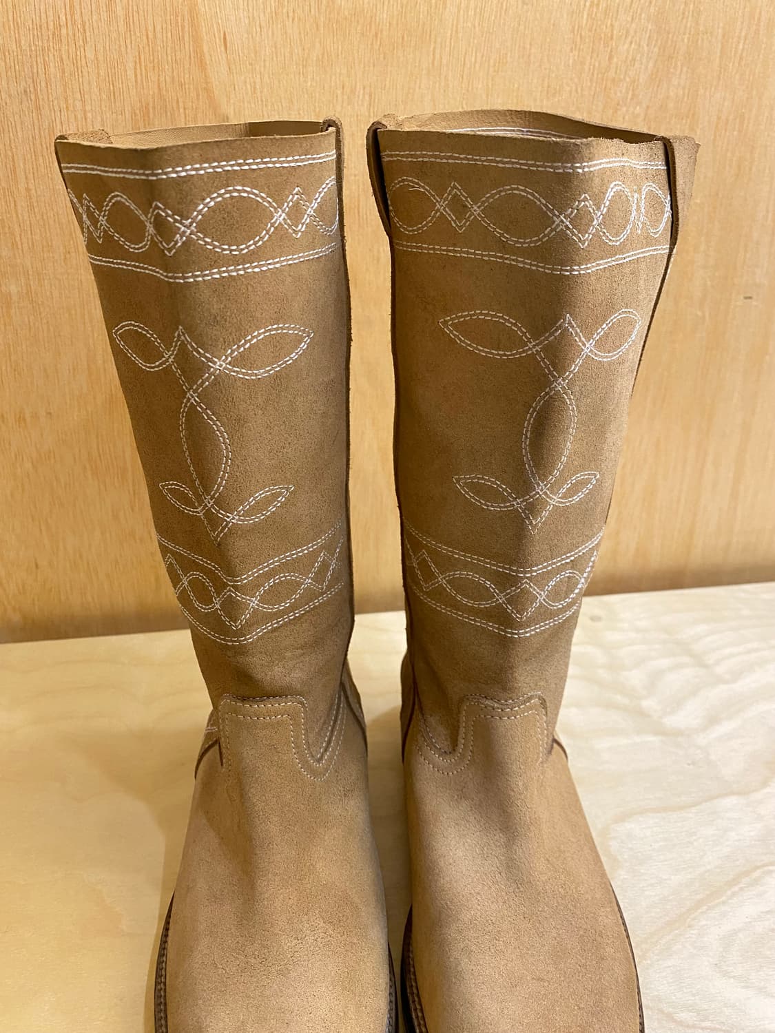VTG suede western boots 스웨이드 웨스턴 부츠 상품이미지5
