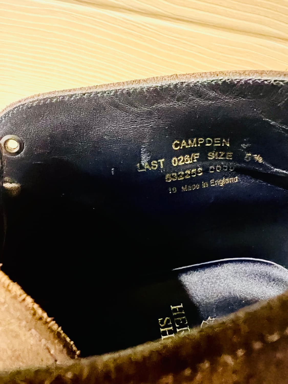 처카부츠 헤링슈 남자구두 / 알든 트리커즈 존롭 아님 상품이미지10