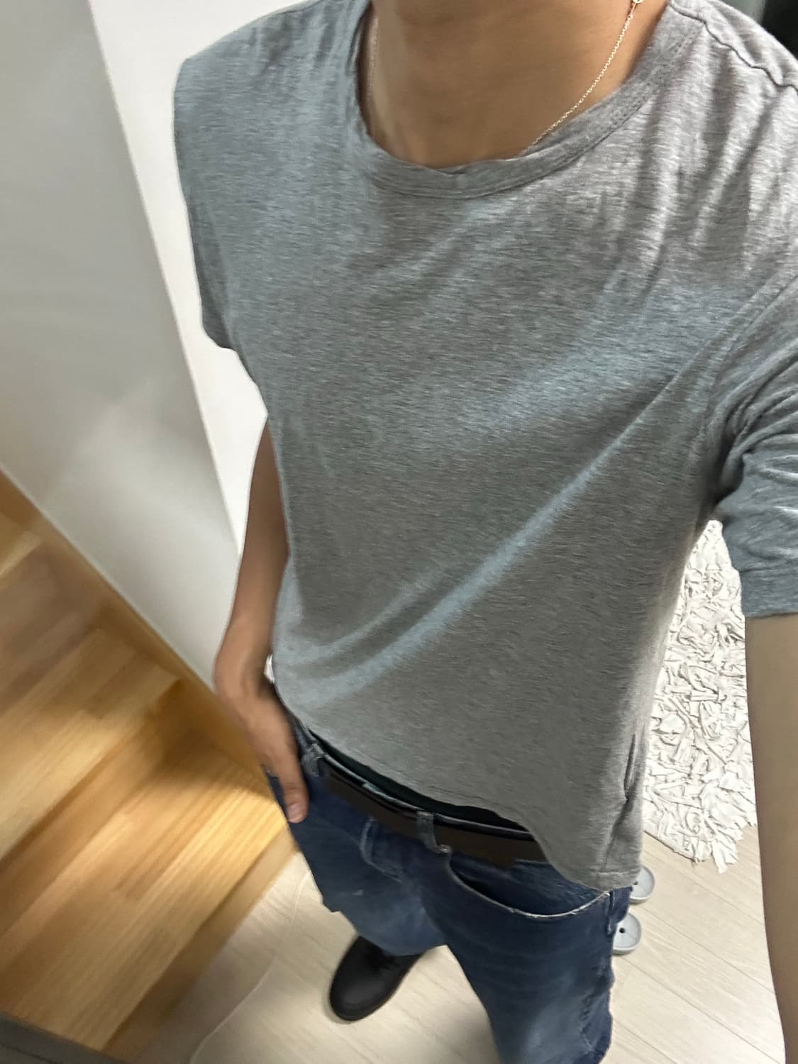 제임스 펄스 헤더 그레이 티 셔츠  상품이미지4
