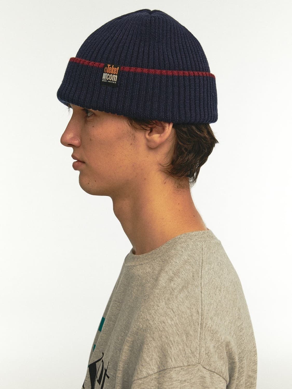 Teket Postcard Beanie Navy 상품이미지3
