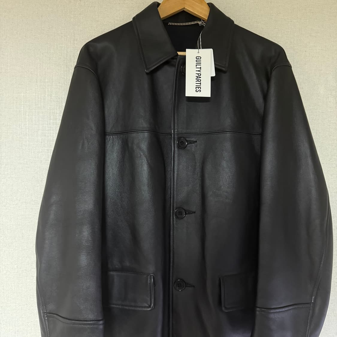 [M]와코마리아 23FW SHEEP SKIN 레더 카코트 상품이미지6