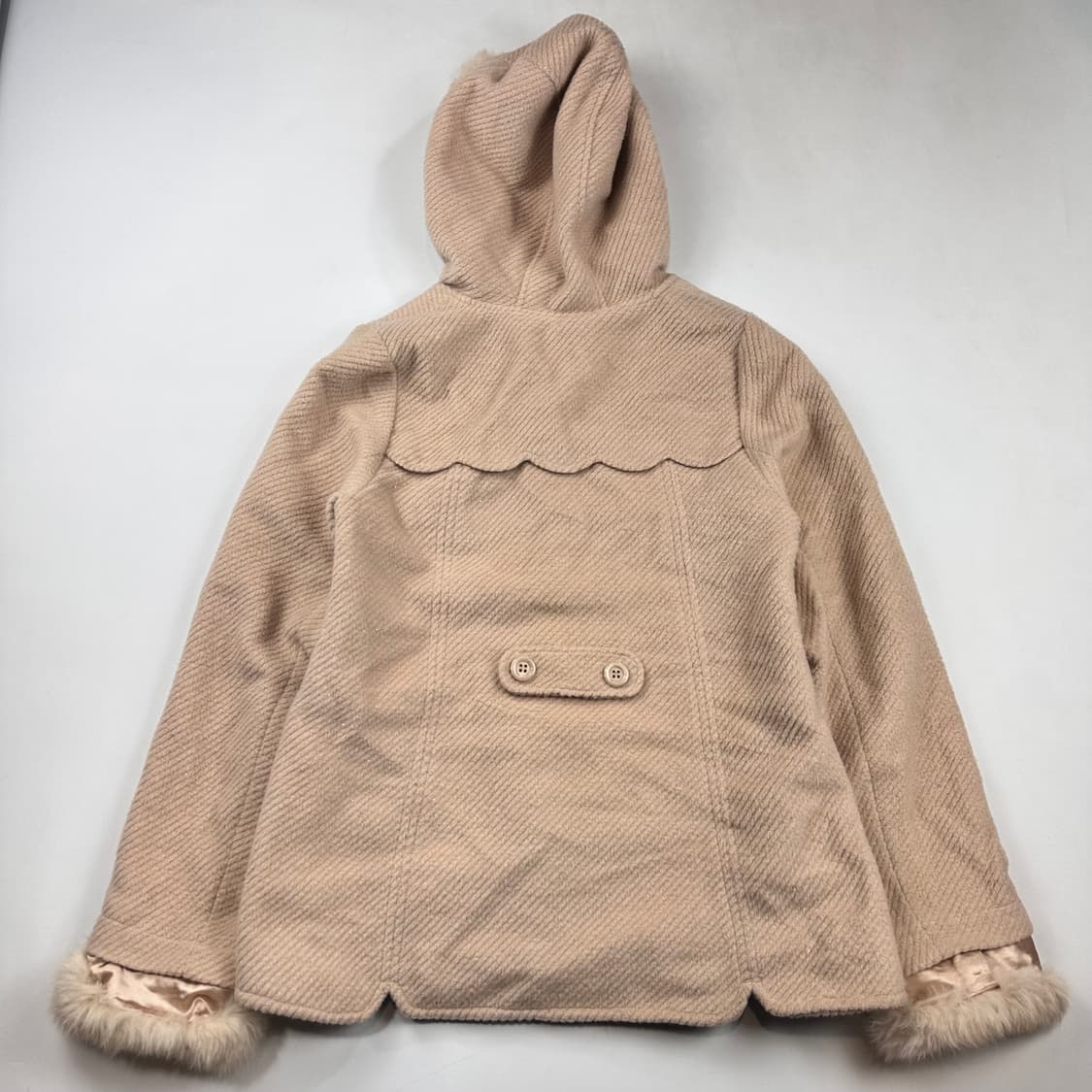 메조피아노 핑크 퍼 코트 상품이미지9